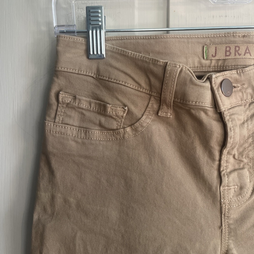 J Brand Vint Drab Skinny Leg  Khaki Jean Denim Size 26 Capsule Cotton Classic - Picture 4 of 11